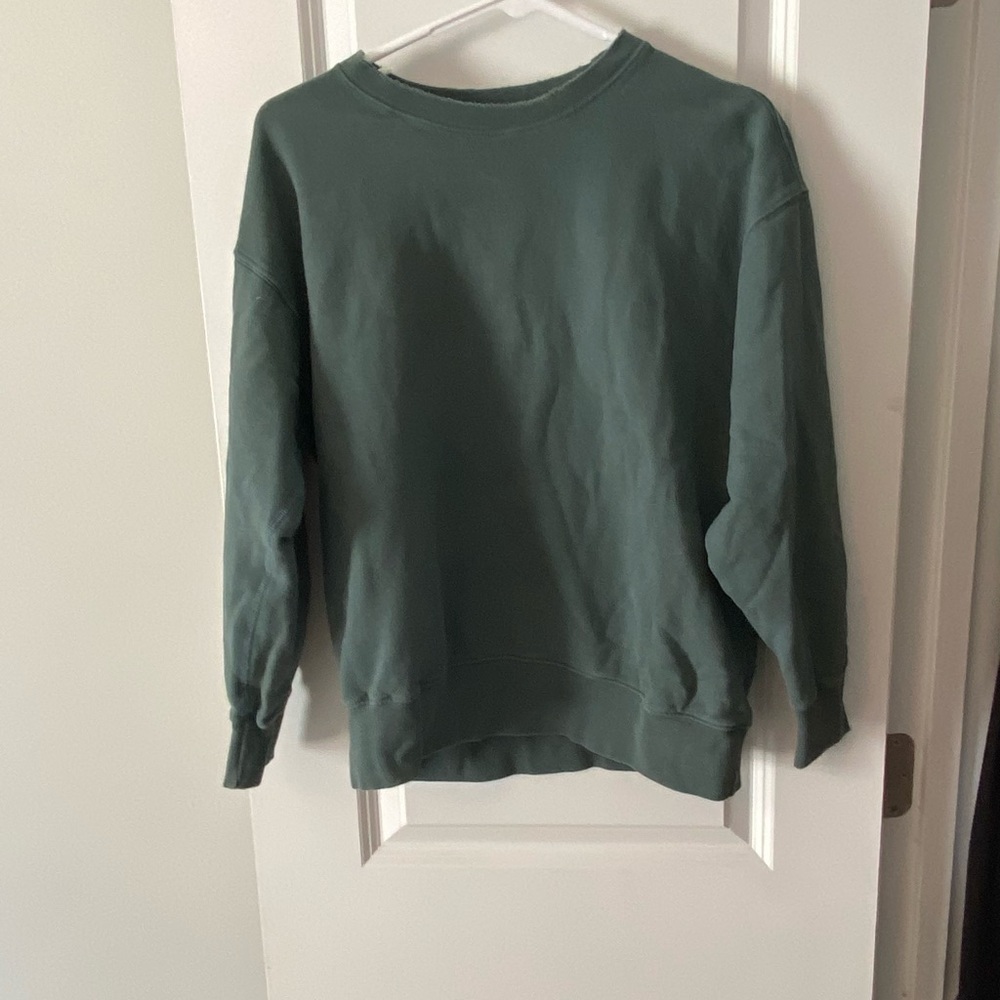 American Eagle, XS, Green crewneck